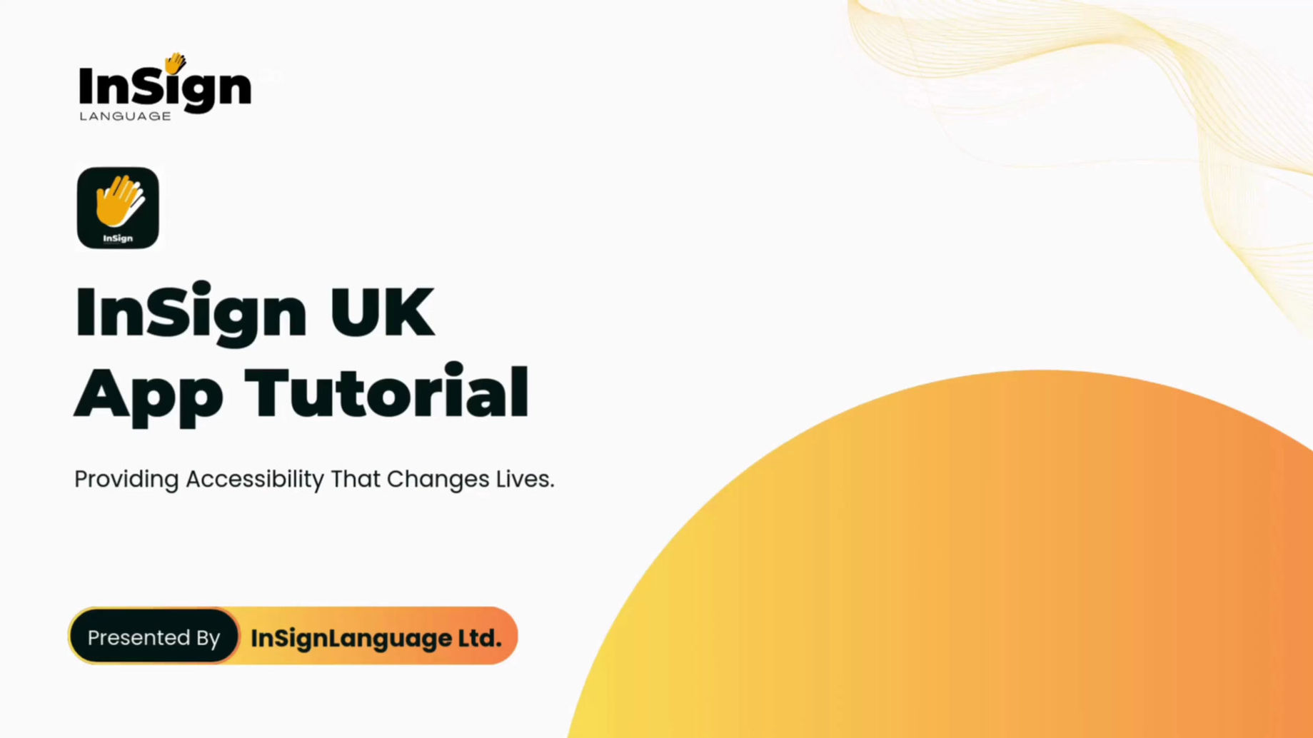InSign UK App Tutorial